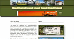 Desktop Screenshot of calvertonvillage.com